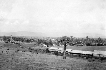 Pyinmana - view from BB bungalow SE