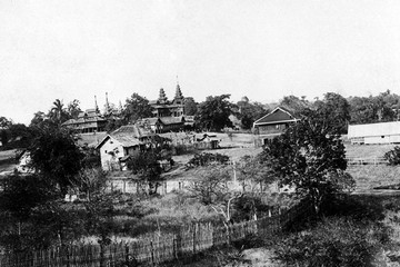 View from BB Bungalow NE Pyinmana 1906